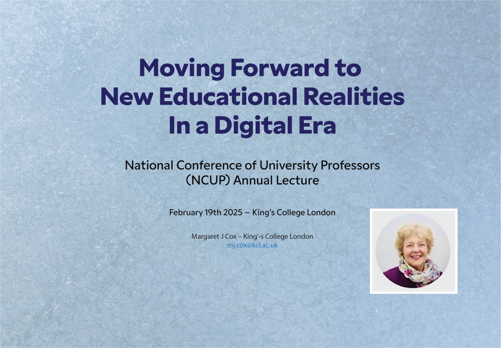 The 2025 Annual Lecture – National Conference of University Professors